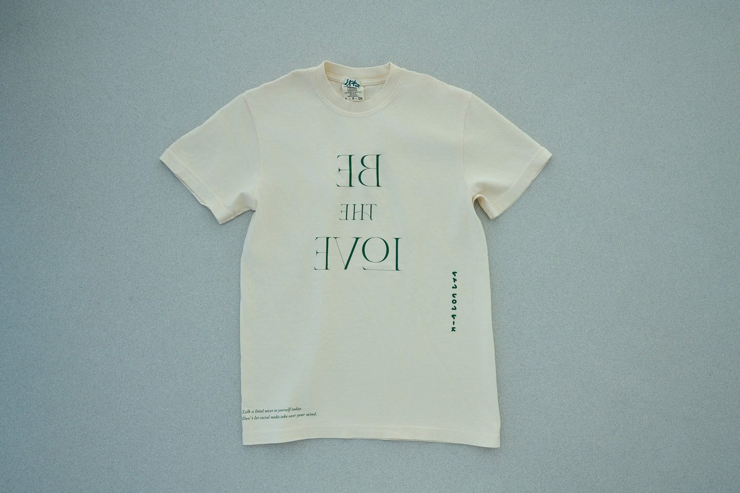 Be The Love T-shirt　オフホワイト　Sサイズ