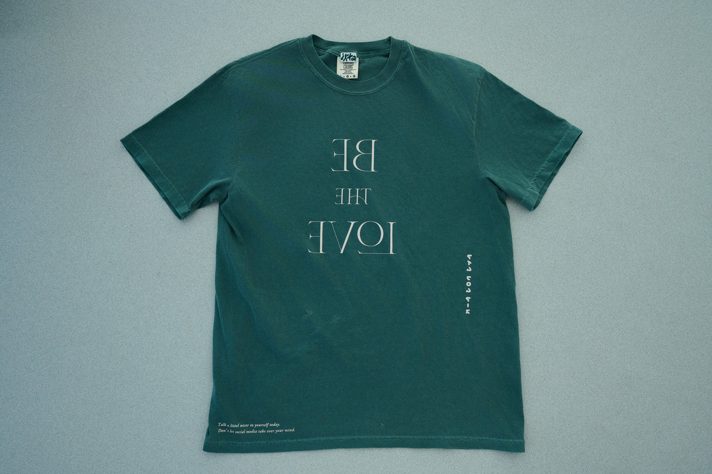 Be The Love T-shirt グリーン Lサイズ