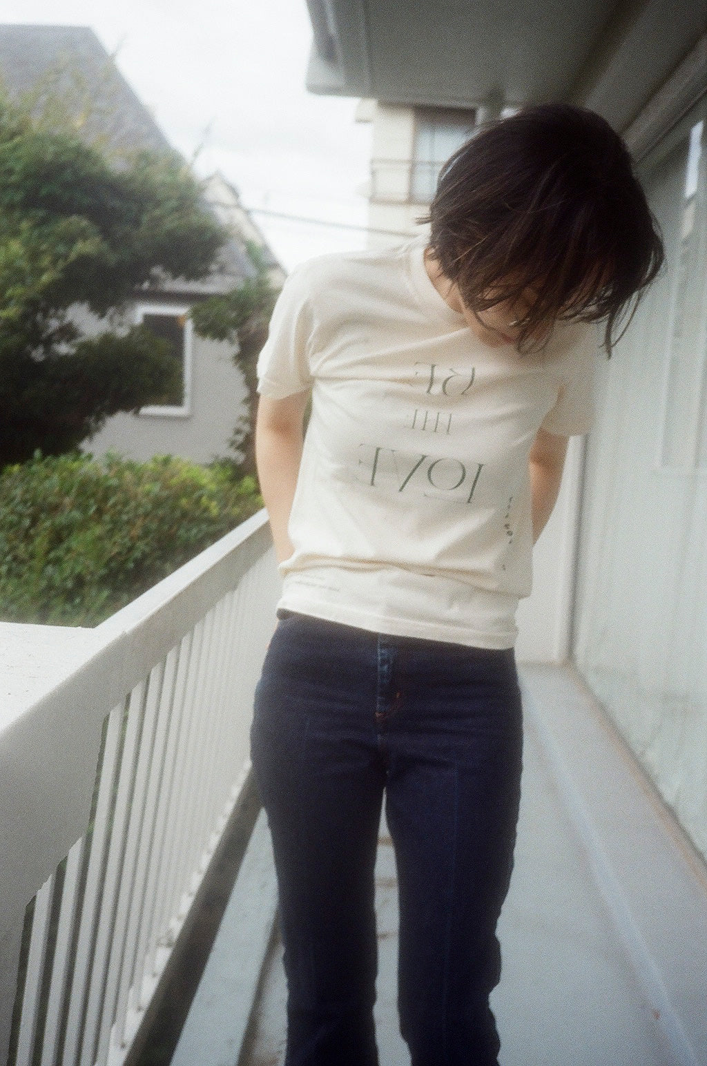 Be The Love T-shirt　オフホワイト　Sサイズ