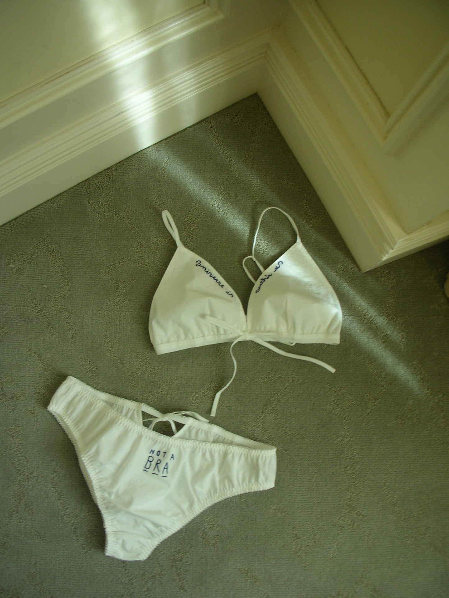 Arigatou bra and panty set